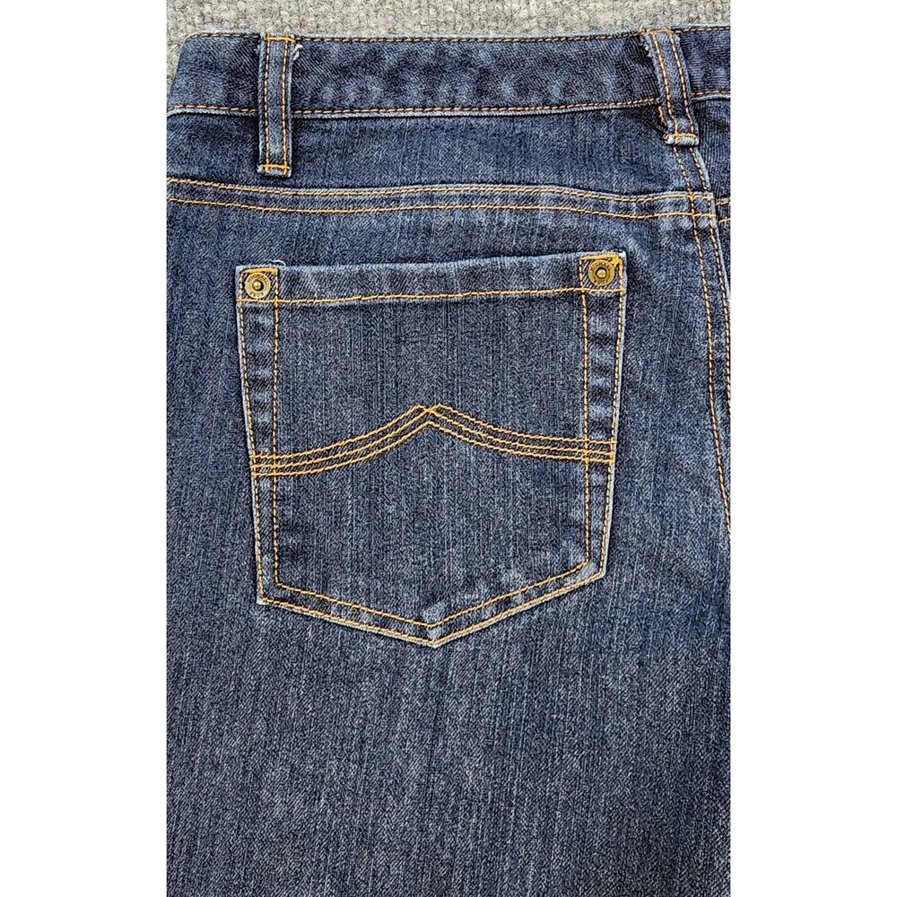 Michael Kors Jeans Womens 4 Blue Bootcut Stretch Flare Classic Casual Dark Denim - Picture 15 of 16